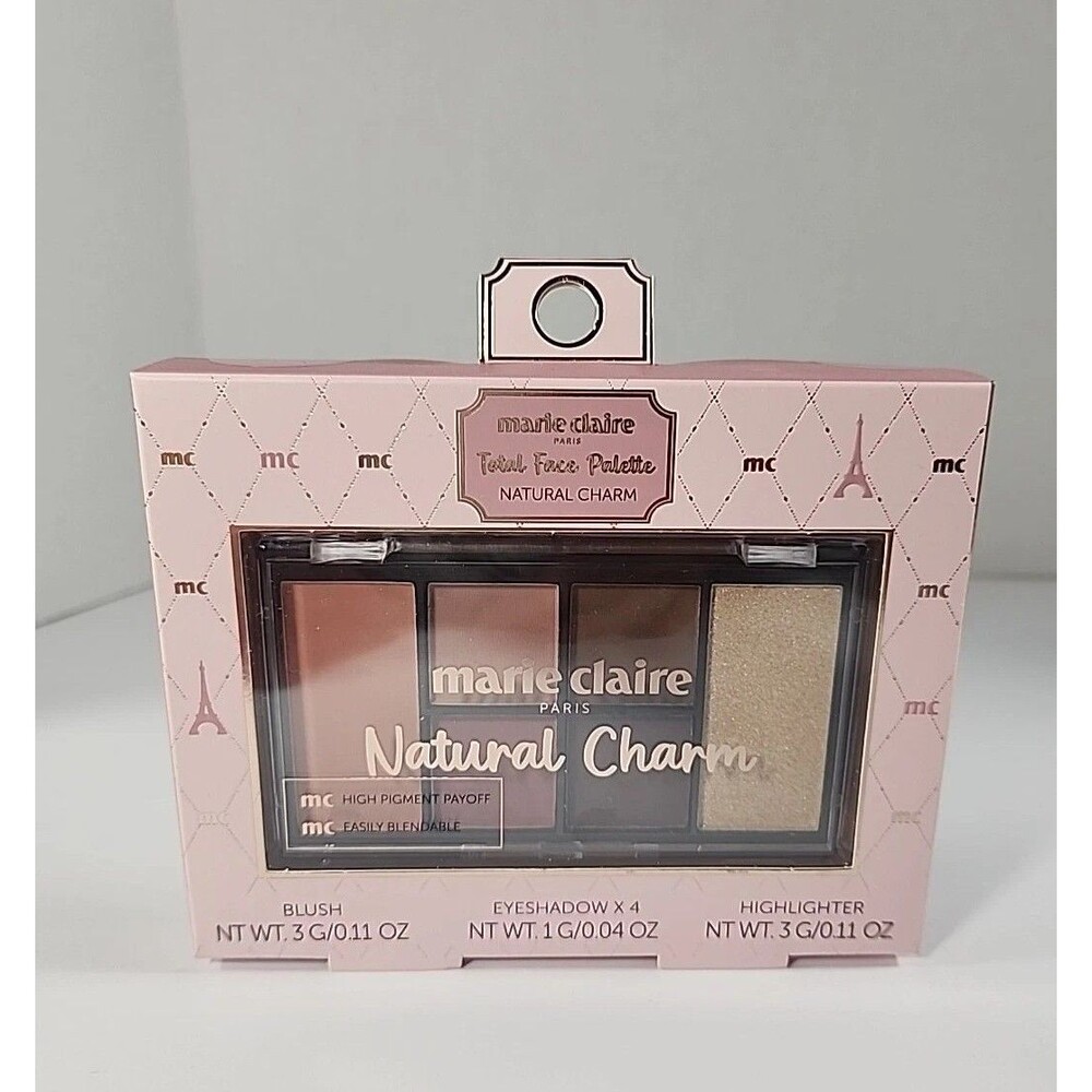 New Marie Claire Total Face Palette Natural Charm